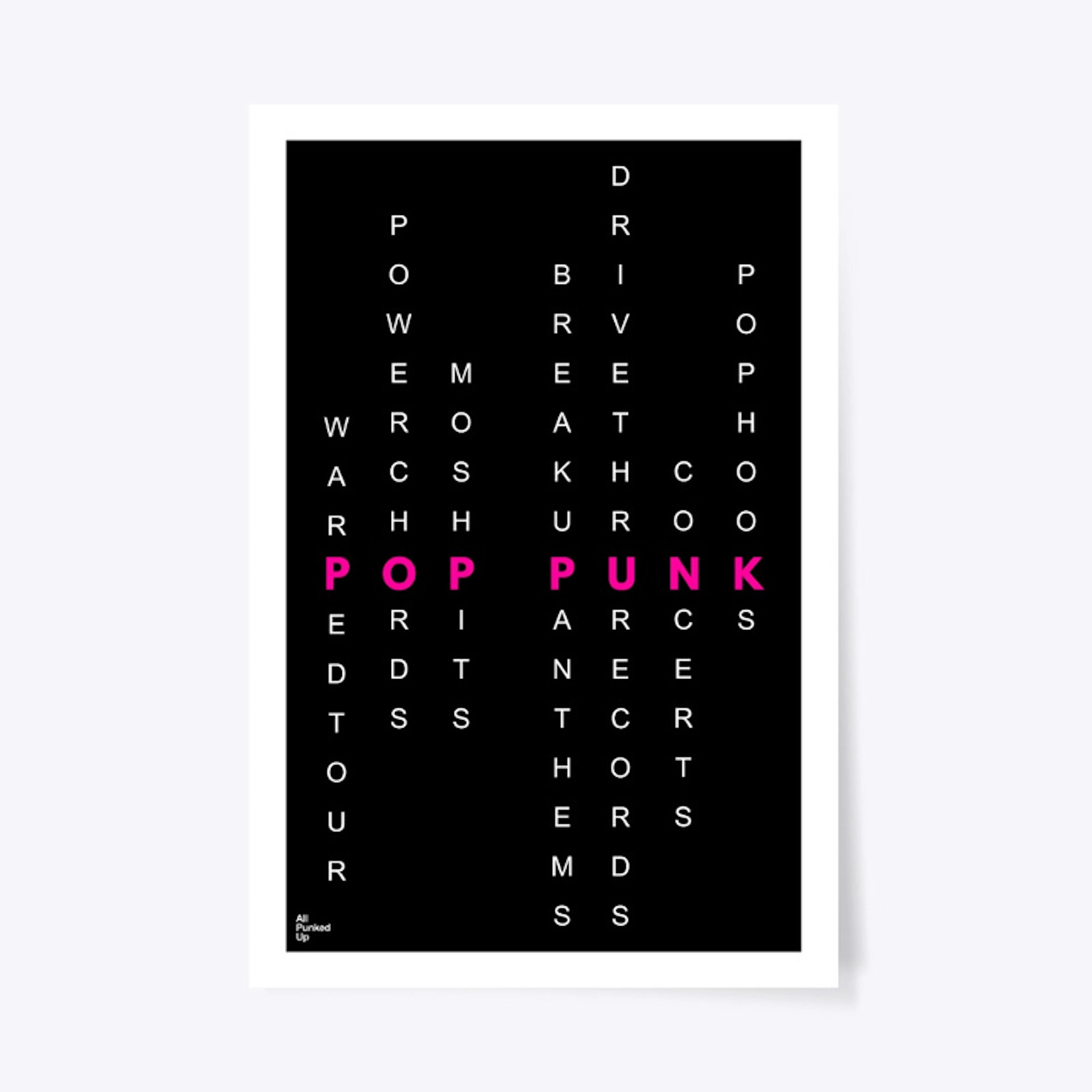 Pop Punk Poster
