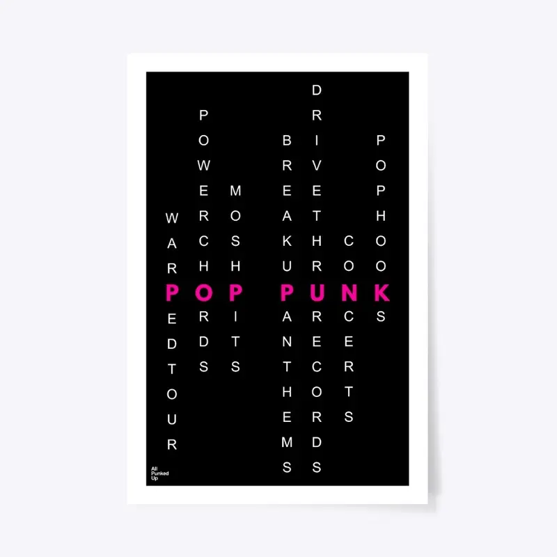 Pop Punk Poster